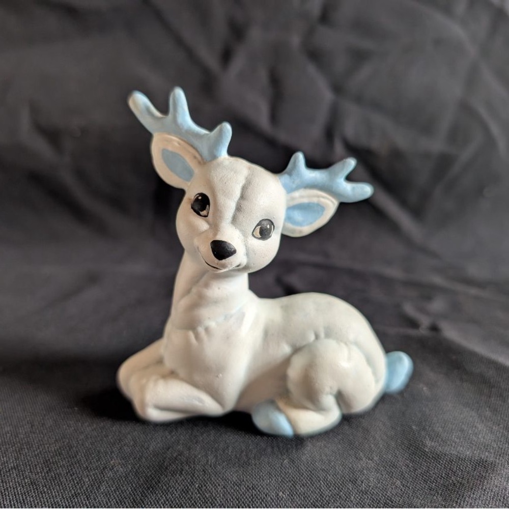 Ceramic plush deer